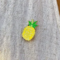 Erstwilder Prickly Pineapple Enamel Pin^ Enamel Pins