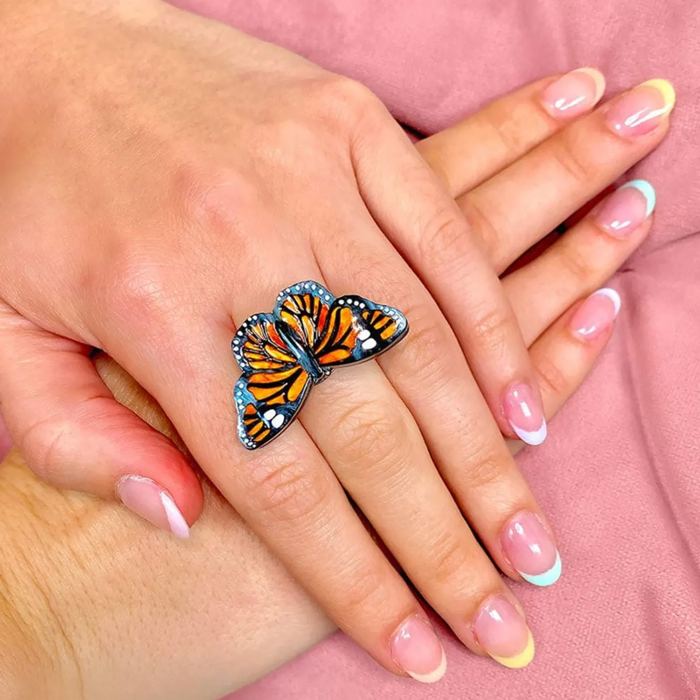 Erstwilder Prince Of Orange Statement Ring^ Rings