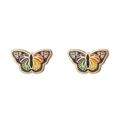 Erstwilder Prince Of Pride Butterfly Enamel Earrings^ Enamel Earrings