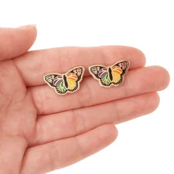 Erstwilder Prince Of Pride Butterfly Enamel Earrings^ Enamel Earrings