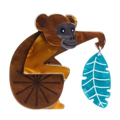 Erstwilder Princely Primate Brooch^ Brooches