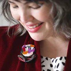 Erstwilder Protea In Bloom Brooch^ Brooches