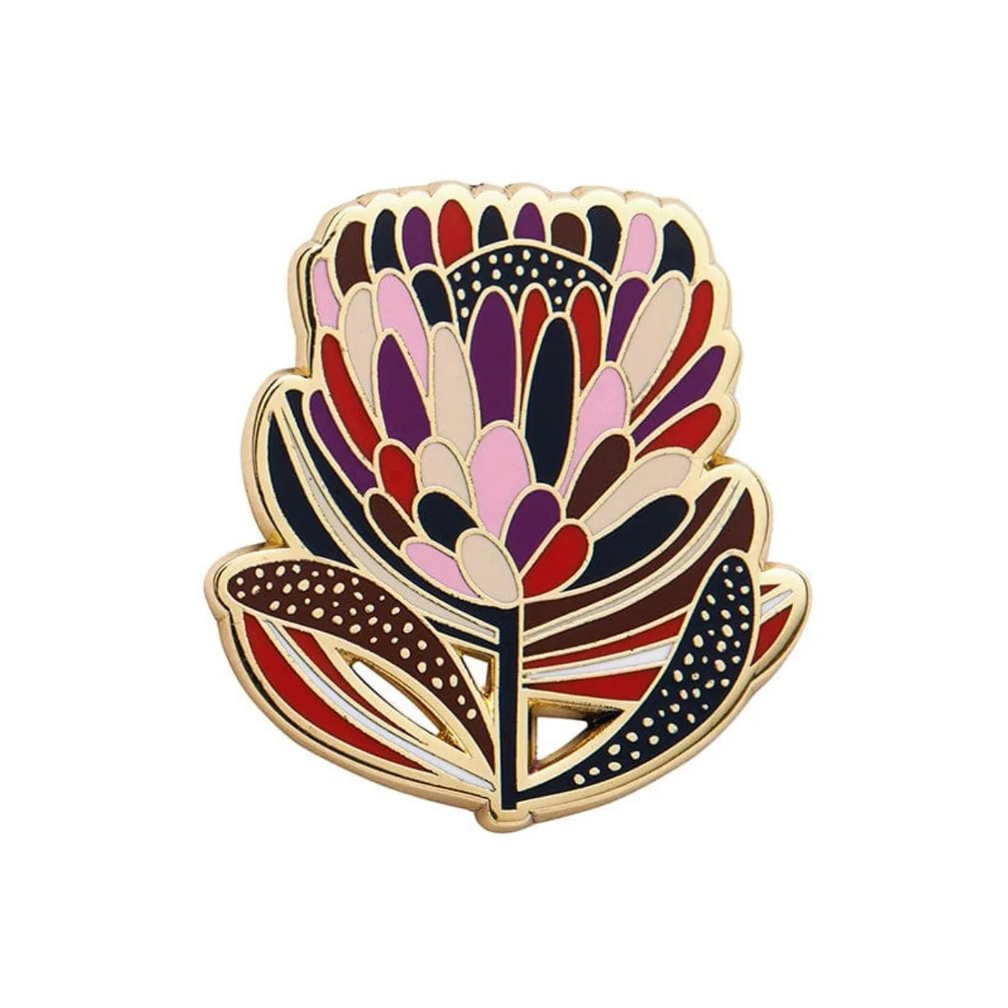 Erstwilder Protea In Bloom Enamel Pin^ Enamel Pins