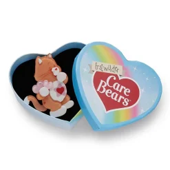 Erstwilder Proud Heart Cat Brooch^ Brooches