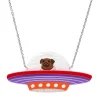 Erstwilder Pug Encounters Necklace^ Necklaces