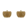 Erstwilder Pumpkin Glitter Resin Stud Earrings - Gold^ Essential Earrings