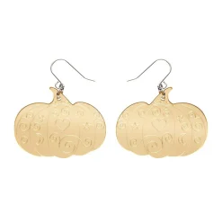 Erstwilder Pumpkin Magic Mirror Drop Earrings - Gold^ Essential Earrings