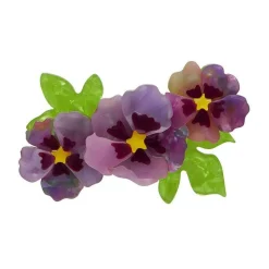 Erstwilder Purple Prose Brooch^ Brooches