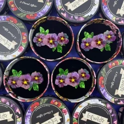 Erstwilder Purple Prose Brooch^ Brooches
