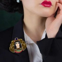 Erstwilder Queen Of The Nile Cleopatra Brooch^ Brooches