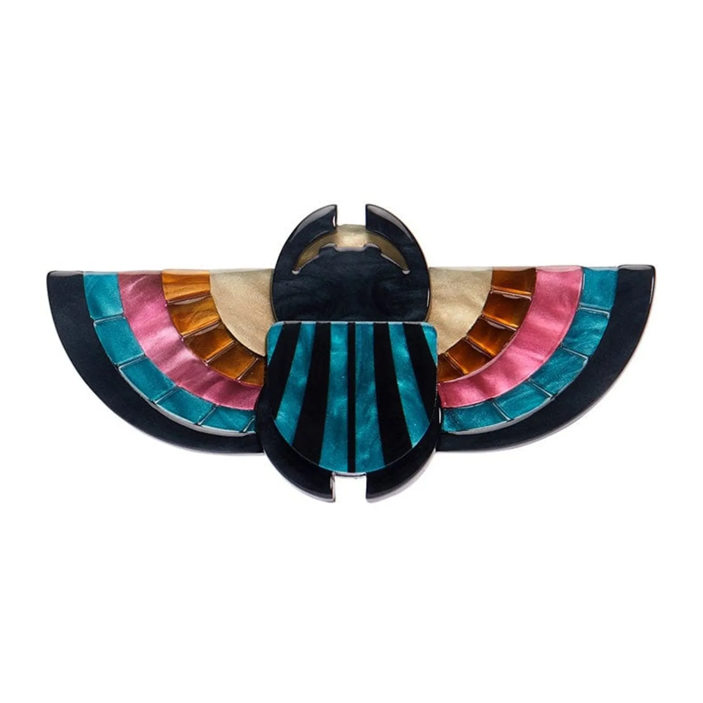 Erstwilder Regal Intrigue Brooch^ Brooches