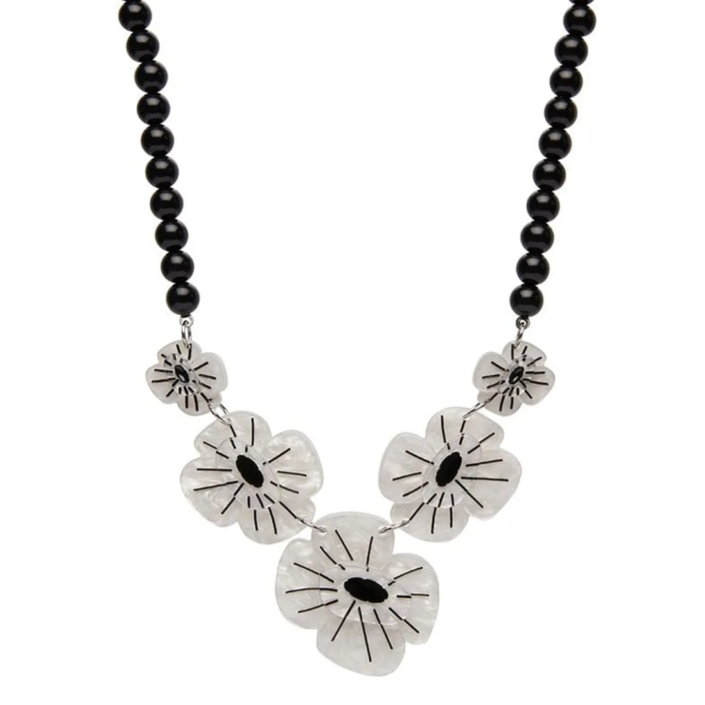 Erstwilder Remembrance Poppy Necklace^ Necklaces