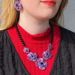 Erstwilder Remembrance Poppy Necklace^ Necklaces