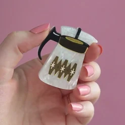 Erstwilder Rise And Grind Brooch^ Brooches