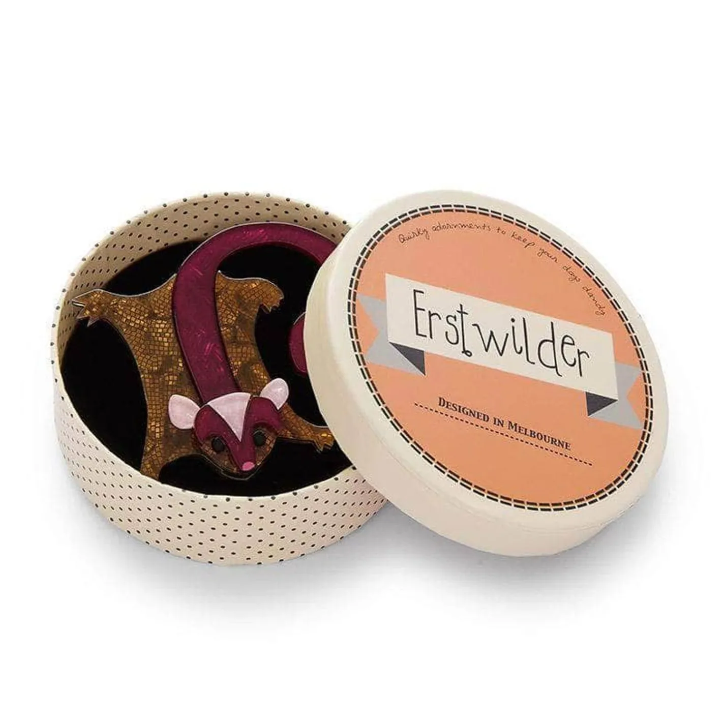 Erstwilder Saba Sweet Sugar Glider Brooch^ Brooches