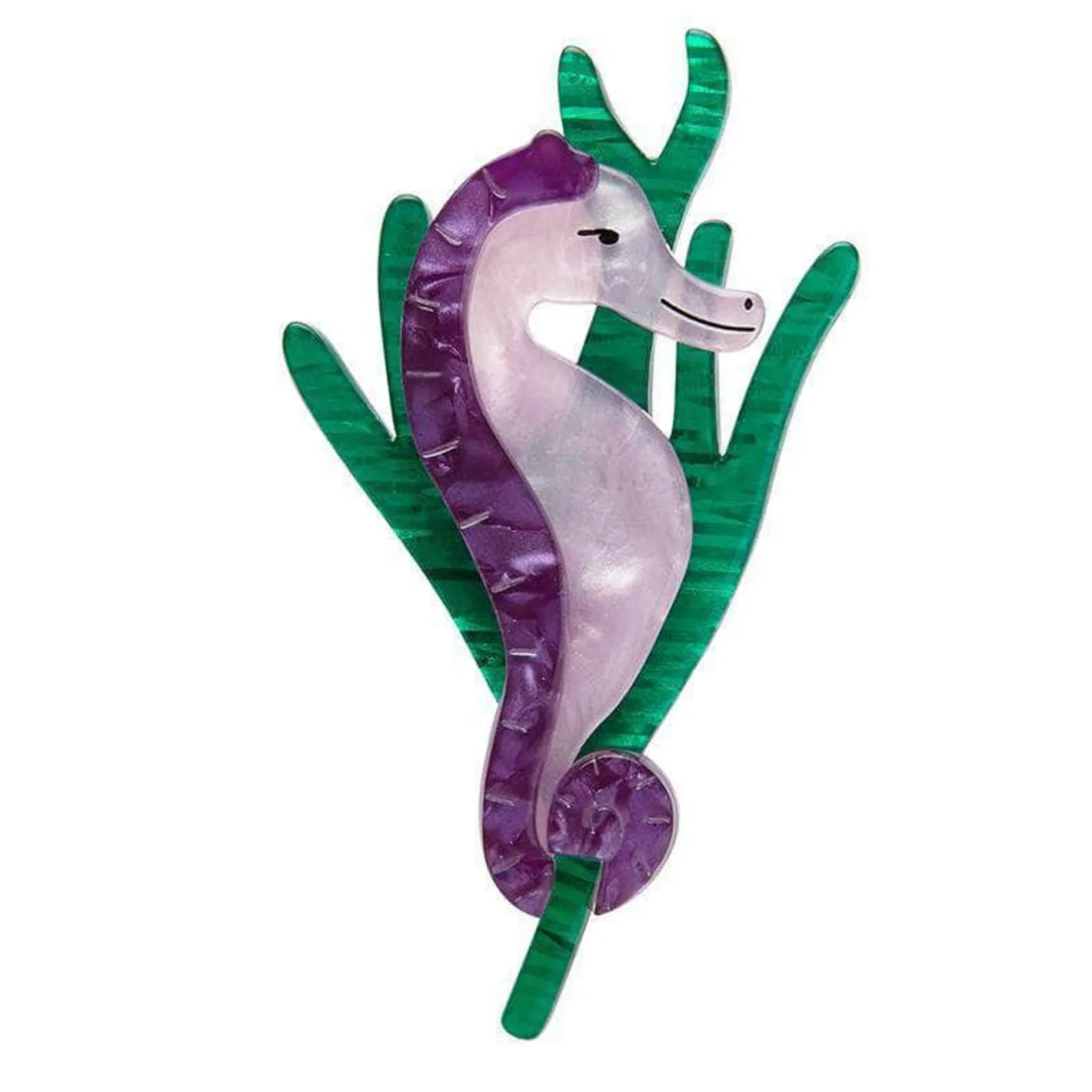 Erstwilder Sandy The Shy Seahorse Brooch^ Brooches