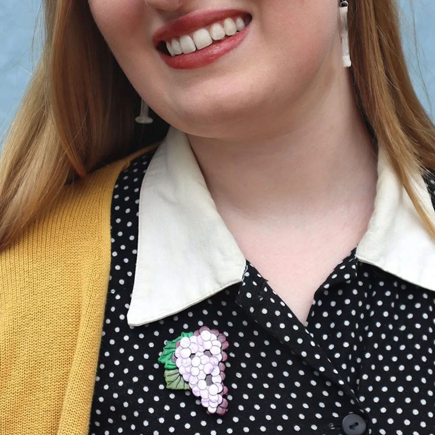 Erstwilder Sangiovese Sun Brooch^ Brooches