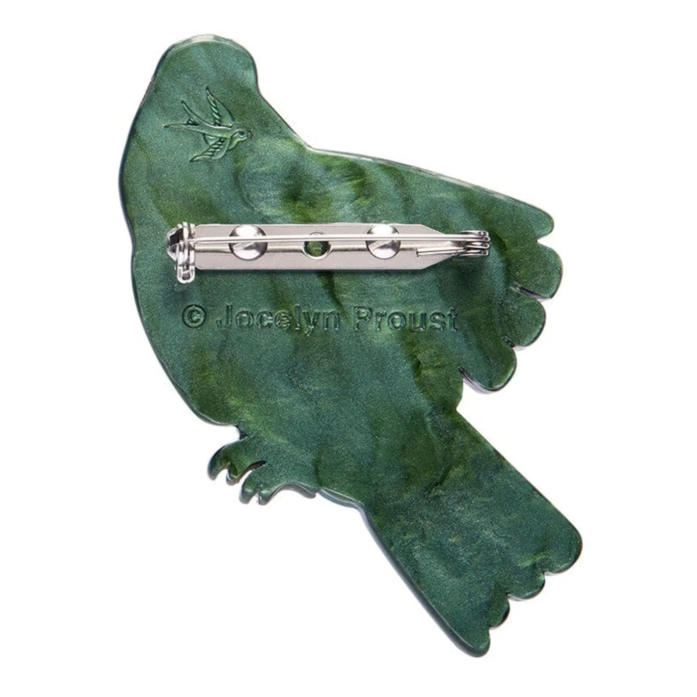 Erstwilder Scarlet Sovereign Brooch^ Brooches