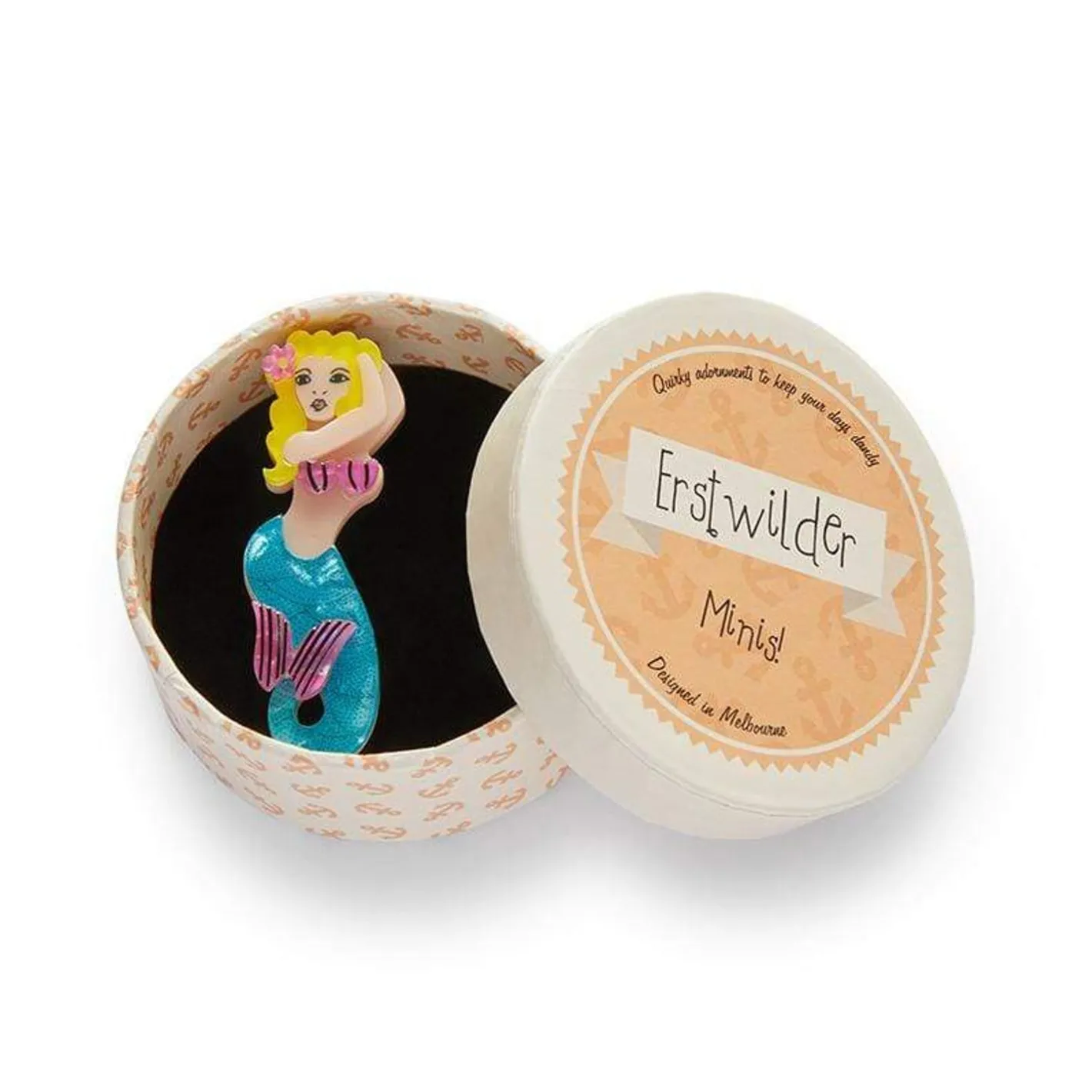Erstwilder Sea Maiden Jane Mini Brooch^ Brooches