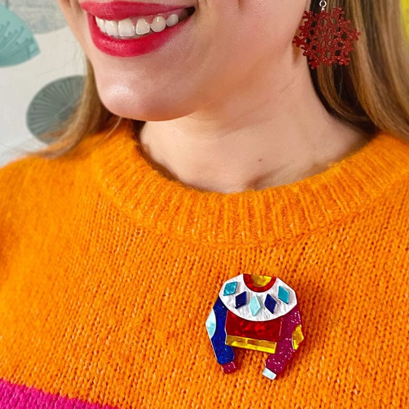 Erstwilder Seasonal Sweater Brooch^ Brooches