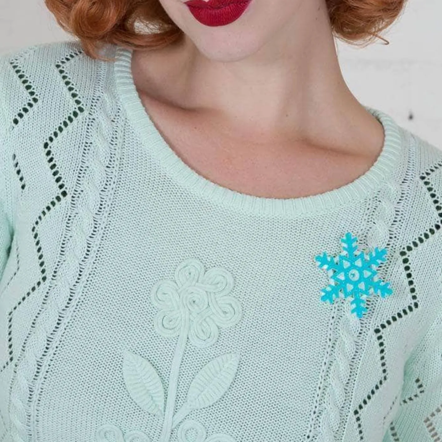 Erstwilder Seasonal Symmetry Brooch^ Brooches