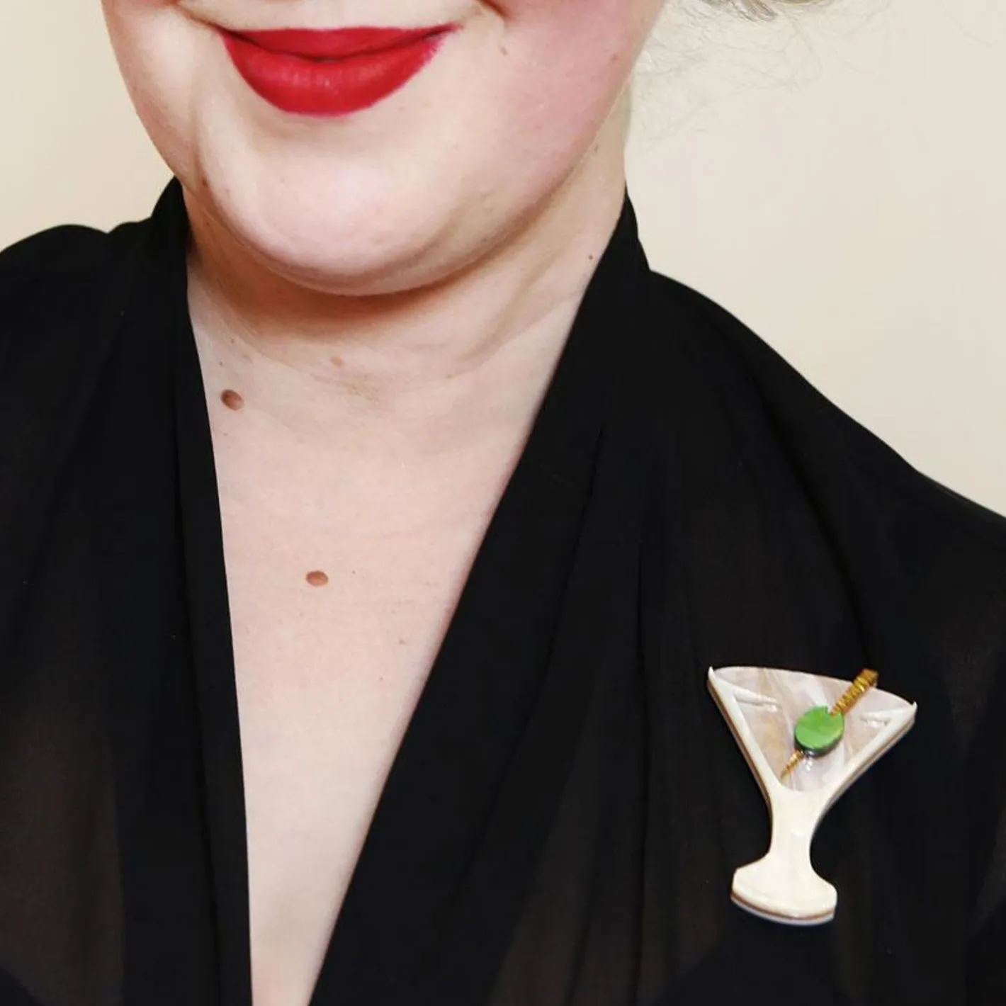 Erstwilder Shaken, Not Stirred Brooch^ Brooches