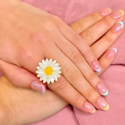 Erstwilder She Loves Me Daisy Statement Ring^ Rings
