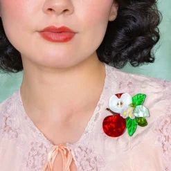Erstwilder She'S Apples Brooch^ Brooches