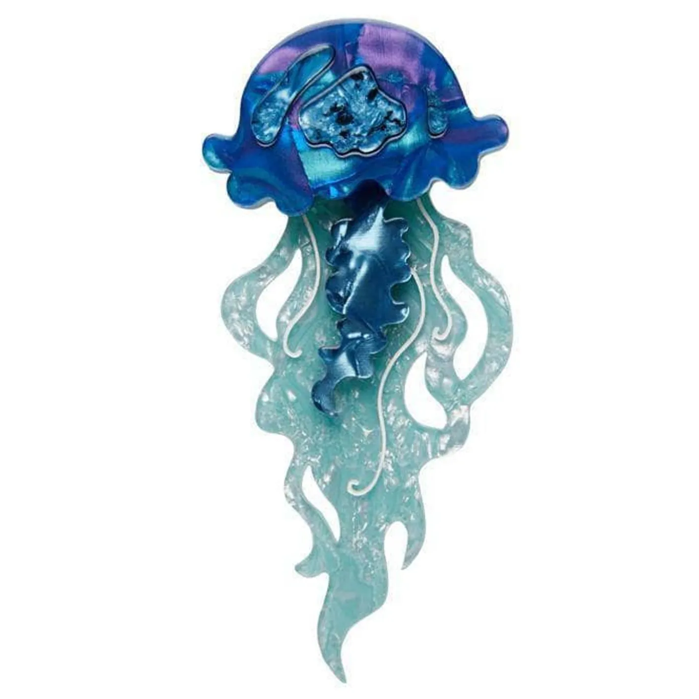 Erstwilder Slippin' Under Jellyfish Brooch^ Brooches