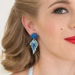 Erstwilder Slippin' Under Jellyfish Earrings^ Earrings