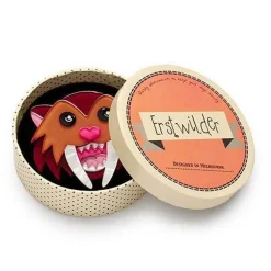 Erstwilder Smilodon Smiles Sabre Tooth Tiger Brooch^ Brooches