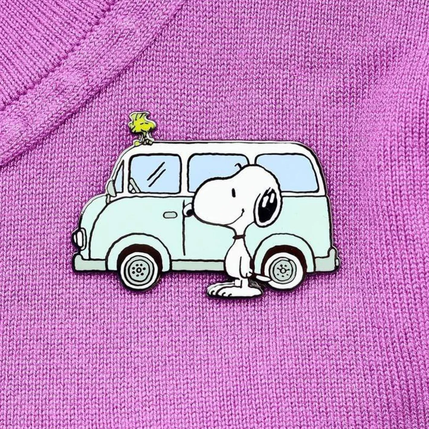 Erstwilder Snoopy On The Road Enamel Pin^ Enamel Pins