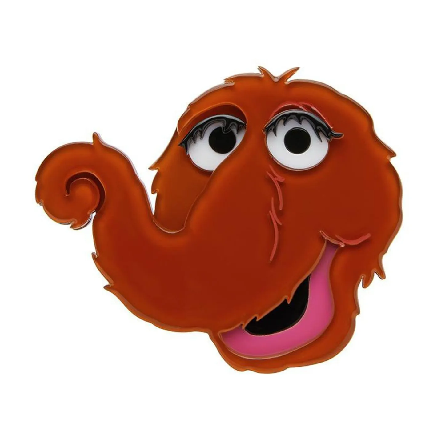 Erstwilder Snuffleupagus Brooch^ Brooches