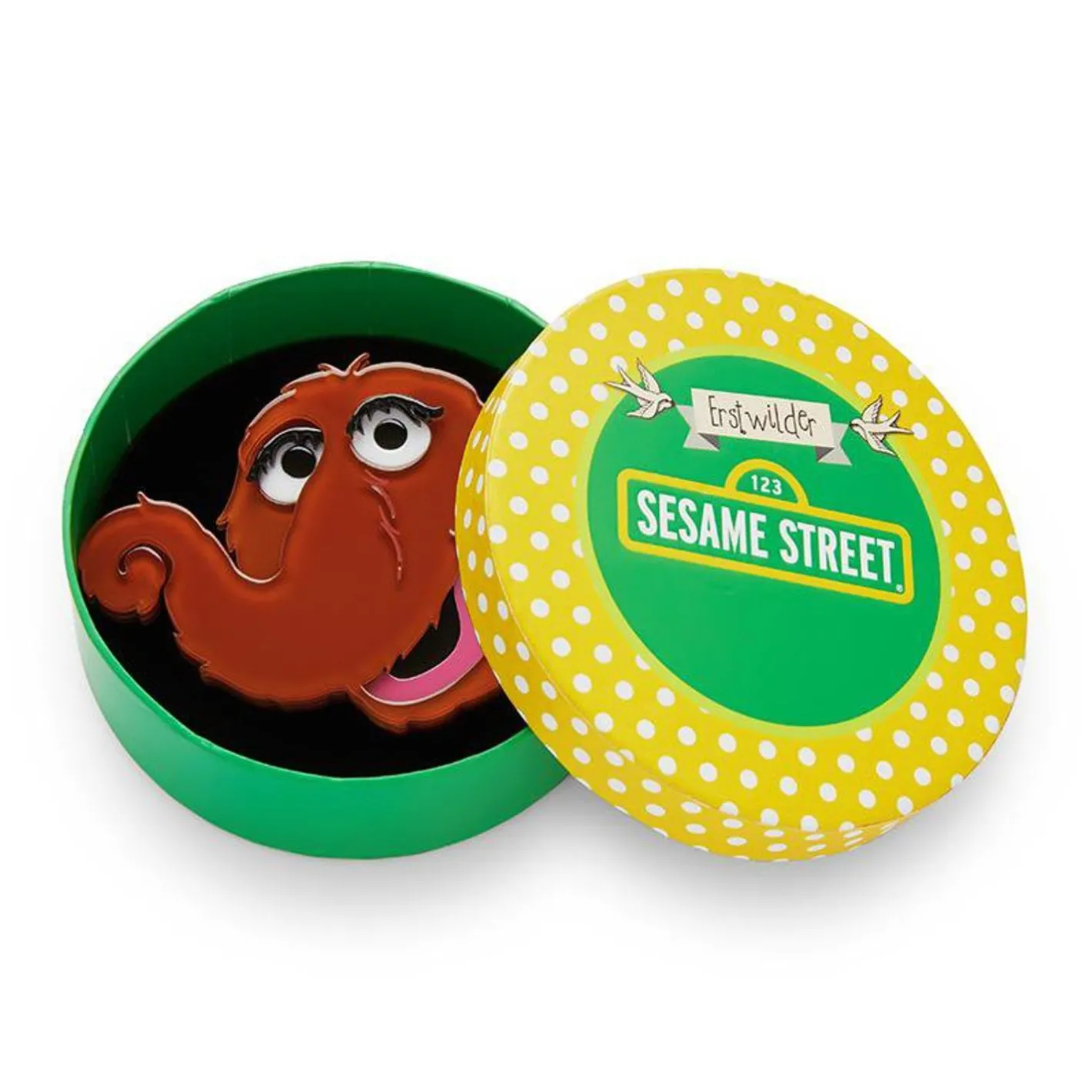 Erstwilder Snuffleupagus Brooch^ Brooches