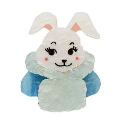 Erstwilder Snuggly Buffy Bunny Brooch^ Brooches