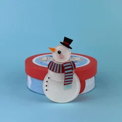 Erstwilder Snuggy Snowman Brooch^ Brooches