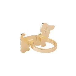 Erstwilder Spiffy The Supportive Dog Enamel Ring^ Rings