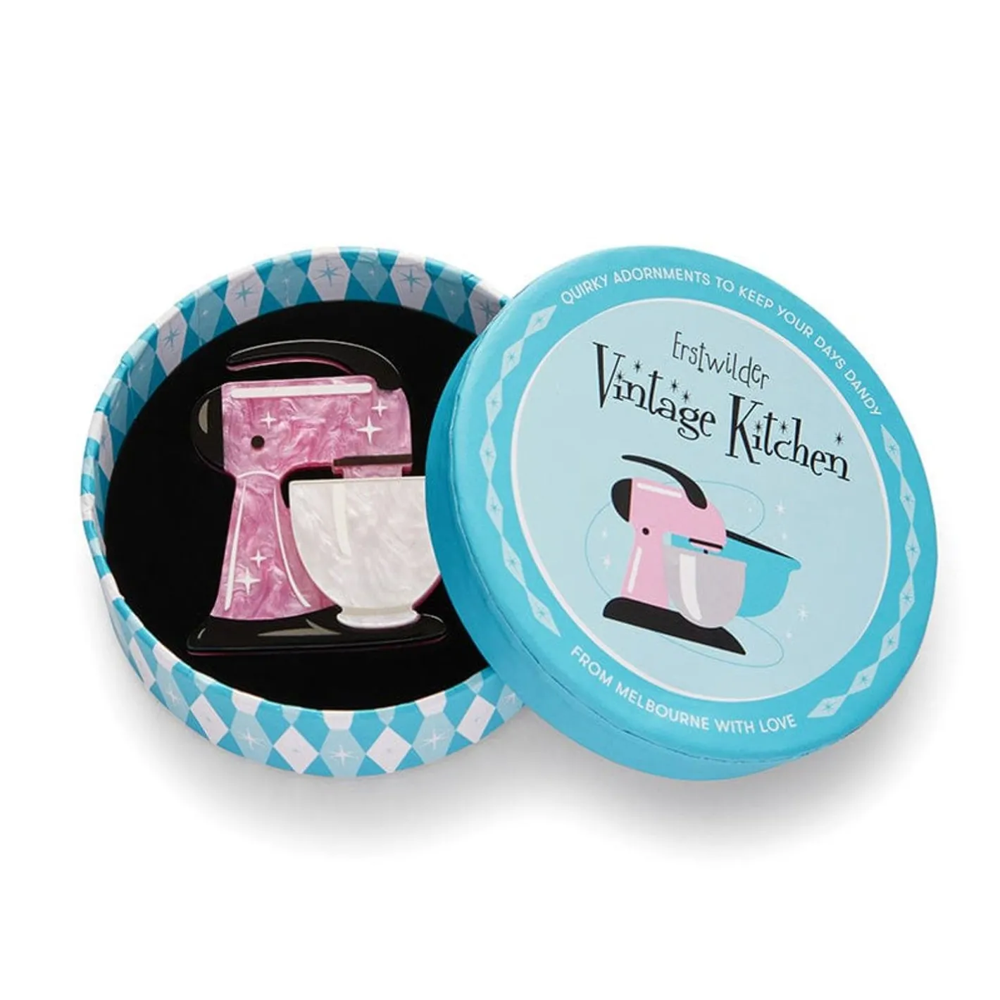 Erstwilder Spin Me Right Round Brooch^ Brooches