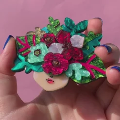Erstwilder Spring To Life Brooch^ Brooches