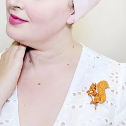 Erstwilder Squirrel Nutkin Brooch^ Brooches