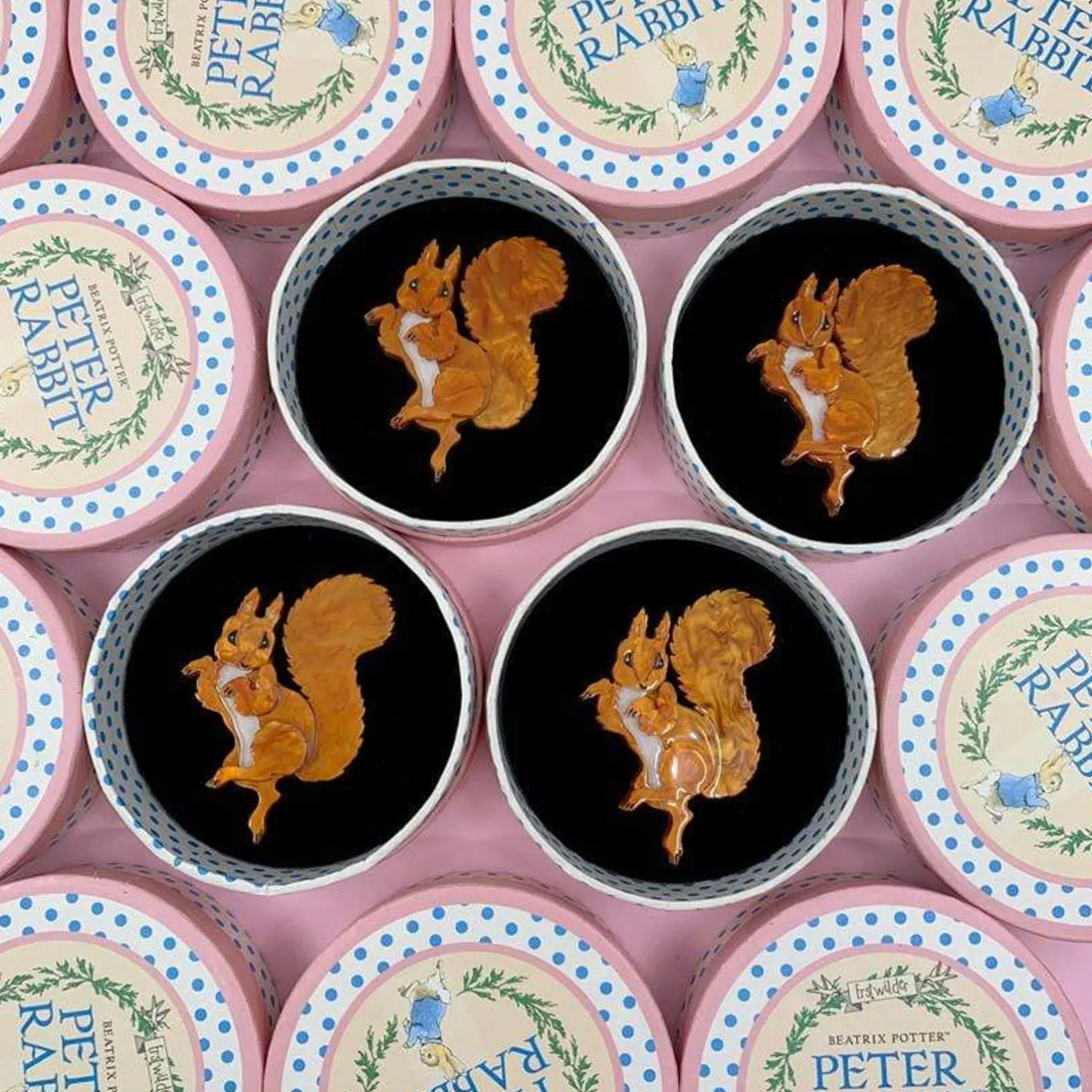 Erstwilder Squirrel Nutkin Brooch^ Brooches
