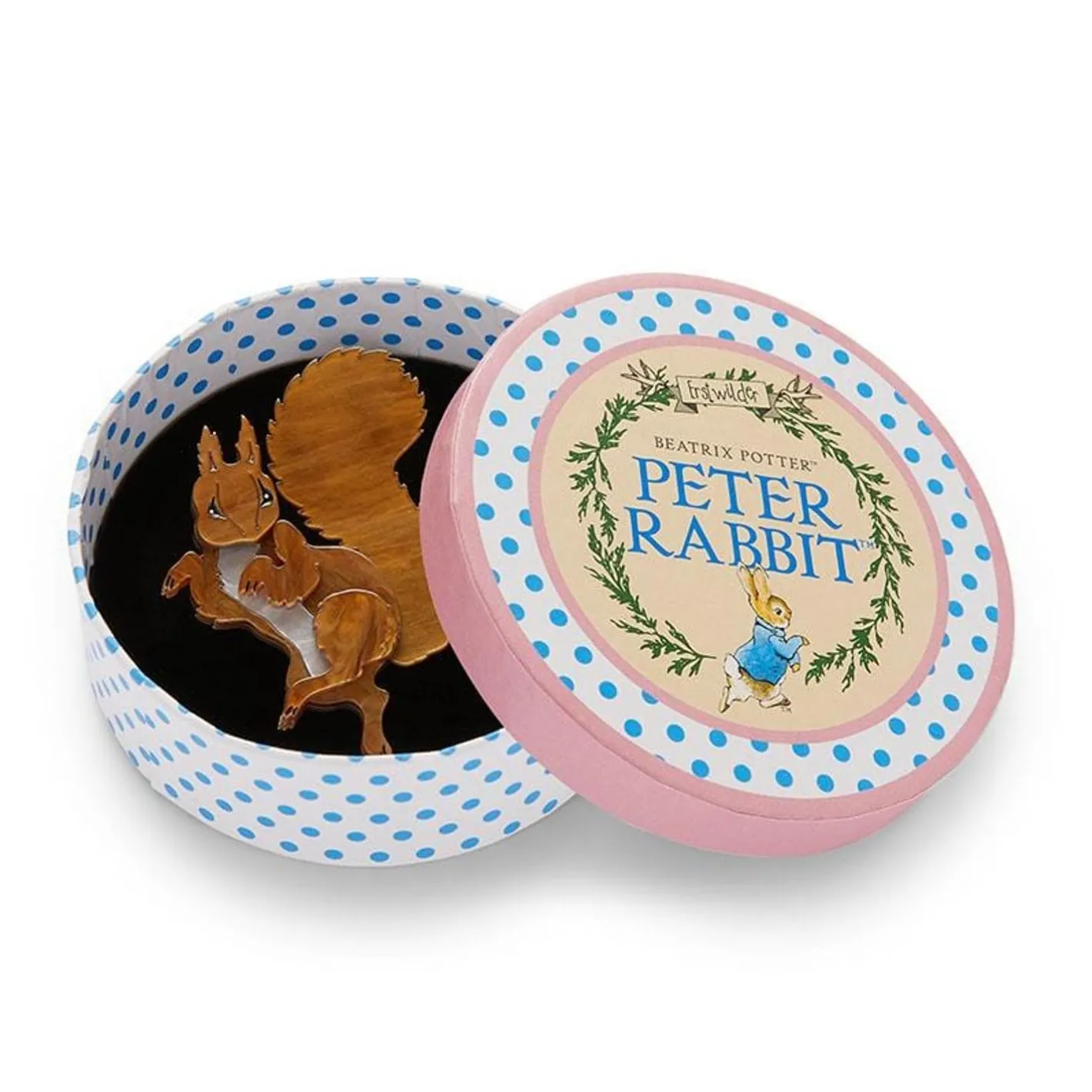 Erstwilder Squirrel Nutkin Brooch^ Brooches