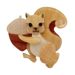 Erstwilder Squirreled Away Brooch^ Brooches