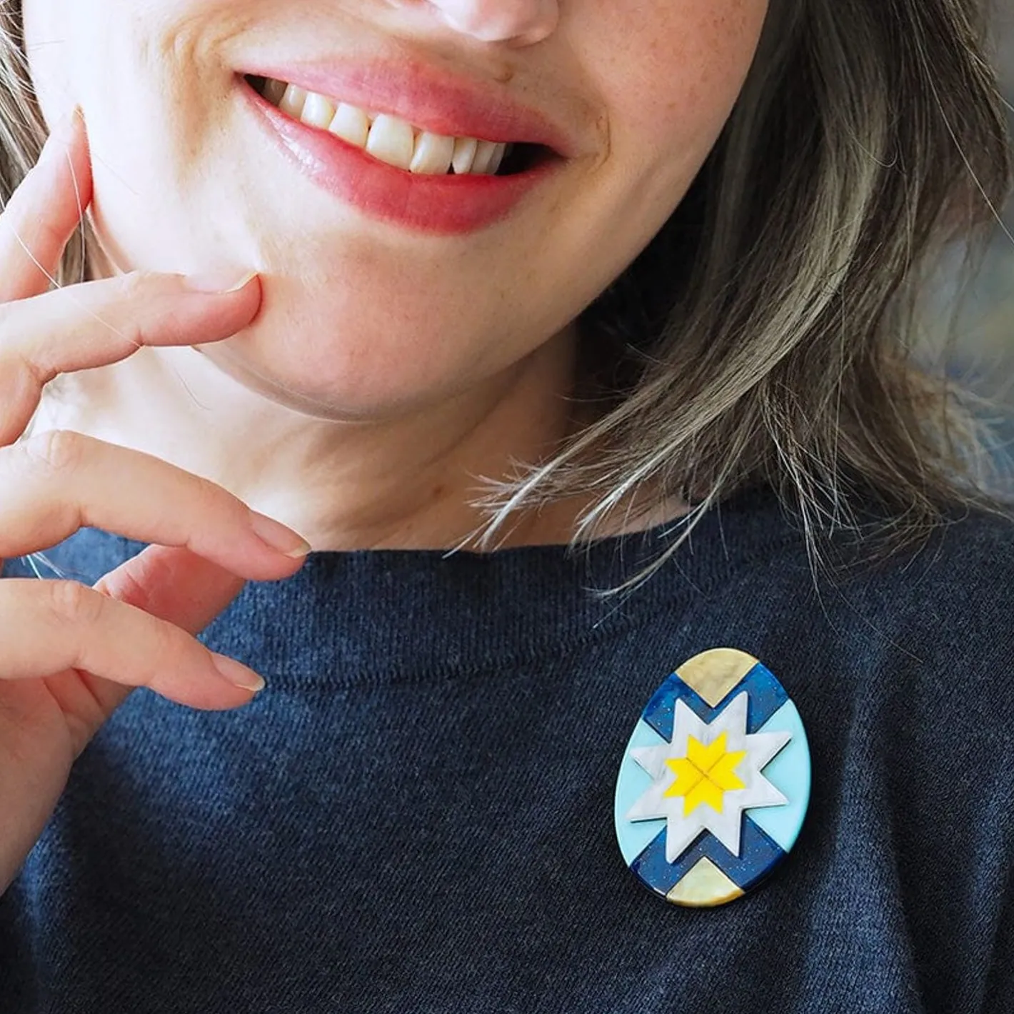 Erstwilder Star Of Wisdom Brooch^ Brooches