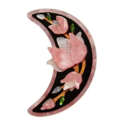 Erstwilder Steel Magnolias Brooch^ Brooches