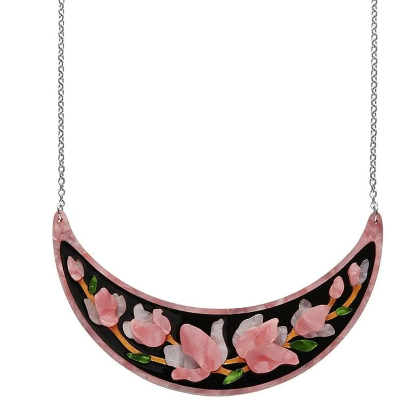 Erstwilder Steel Magnolias Necklace^ Necklaces