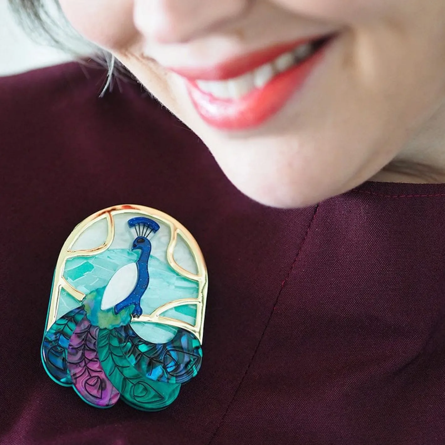 Erstwilder Stile Liberty Brooch^ Brooches