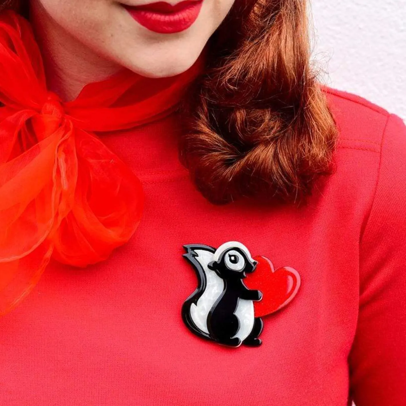 Erstwilder Stinkin' Cute Brooch^ Brooches