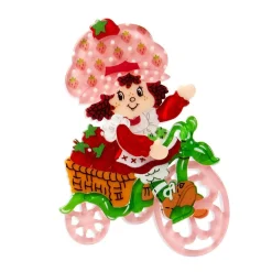 Erstwilder Strawberry Adventures Await Brooch^ Brooches