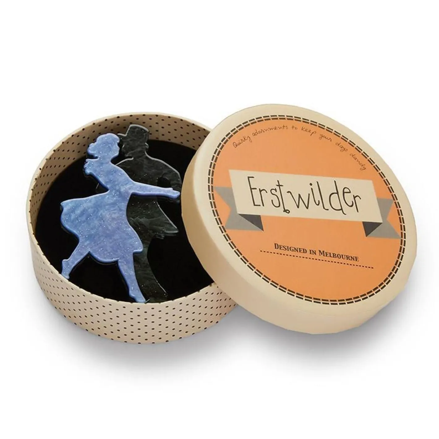 Erstwilder Swing Time Brooch^ Brooches